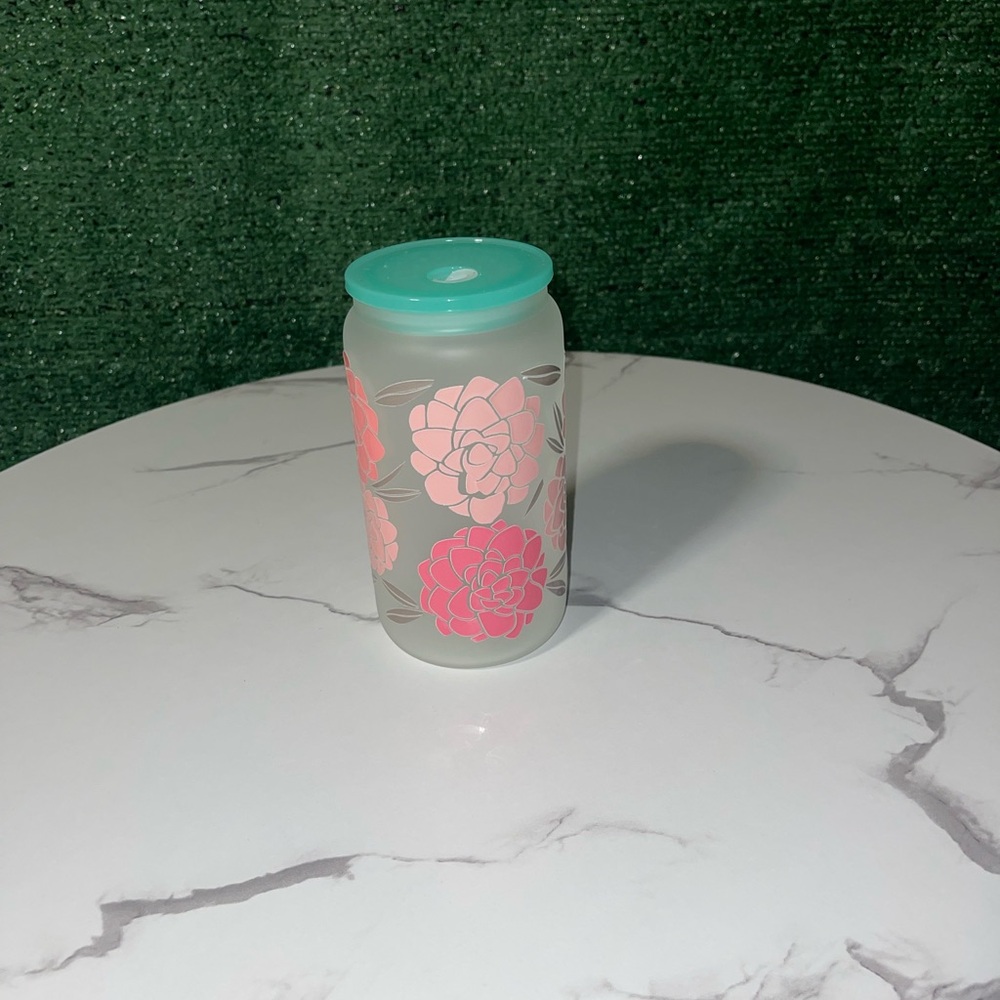 Handmade glass cup